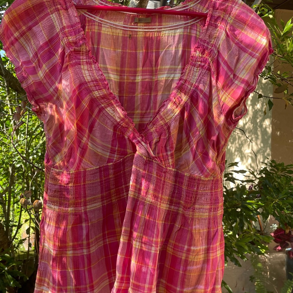 Farmer’s daughter baby doll top